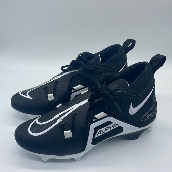 Nike Alpha Menace Pro 3 Mid [CT6649-001] Black/White no box mens - Picture 2 of 5